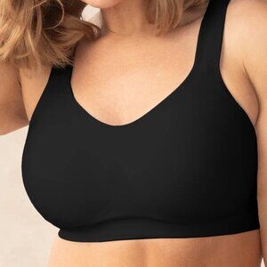 Truekind Daily Comfort Wirefree Shaper Bra. Black Size M
